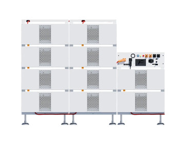 Блок батарей DEYE BOS-B Pro-A3 10шт LiFePO4 HV 512V 314Ah 160kWh с BMS (BOS-B-PRO-160kWh)