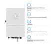 Гібридний інвертор Deye SUN-25K-SG01HP3-EU 25KW HV-battery 2 MPPT Wi-Fi 220/380V Трифазний - Фото 2