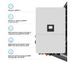 Гибридный инвертор Deye SUN-60K-SG02HP3-EU-EM6 60kW HV-battery 6 MPPT Wi-Fi 220/380V Трехфазный - Фото 3