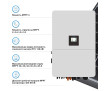 Гибридный инвертор Deye SUN-80K-SG02HP3-EU-EM6 80kW HV-battery 6 MPPT Wi-Fi 220/380V Трехфазный - Фото 3