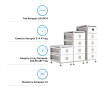 Блок батарей Solis FlexCore-ID 200kWh 640V 314Ah LiFePO4 (FlexCore-ID-200kWh) - Фото 2