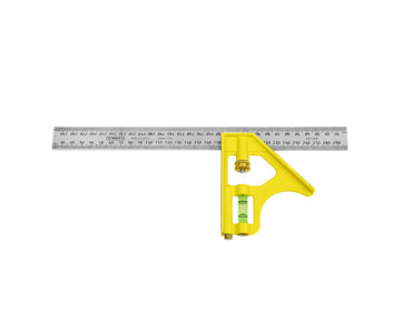 Косинець комбінований довжина лінійки 300 мм STANLEY 2-46-143