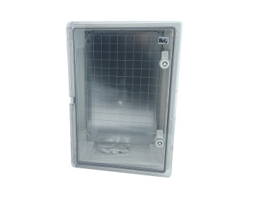 Корпус пластиковий ЩМПп-500х350х190мм пр. дв. ABS IP65 TNSy