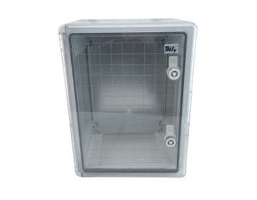 Корпус пластиковий ЩМПп-400х300х220мм пр. дв. ABS IP65 TNSy