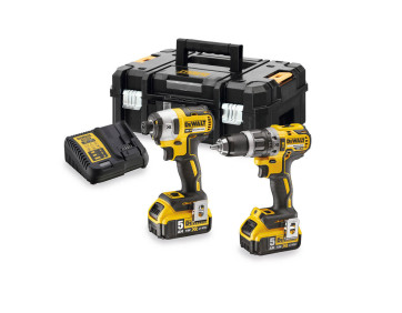 Набір з двох інструментів безщіткових DeWALT DCK266P2T