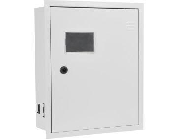 Корпус обліку металевий Light 27 модулів 3фл, вбудований IP31, серії UBox