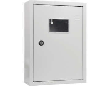 Корпус обліку металевий Light 12 модулів 3фл, навісний IP31, серії UBox
