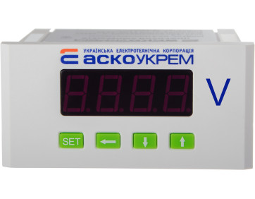 AС вольтметр цифровий  600В 96х48  модель ЦВ-5