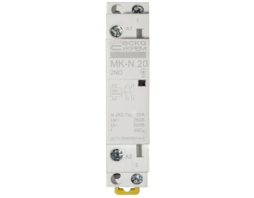 Модульний контактор MK-N 2P 20A 2NO 220V