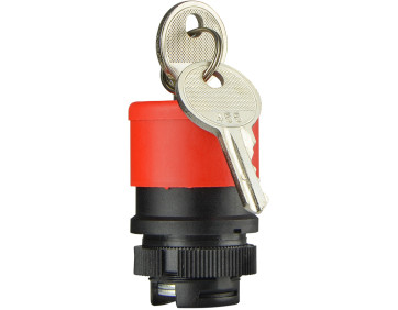 XB2-ES74 Аварійна кнопка з ключем (голова) d30mm