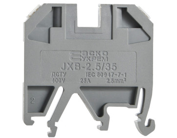 Клеммник JXB 10/35 серый