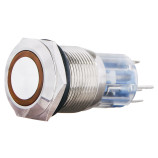 TYJ 19-271 Металлическая плоская кнопка с подсветкой, 1NO+1NC, желтая 220V. TYJ 19-271 Металлическая плоская кнопка с подсветкой, 1NO+1NC, желтая 220V.