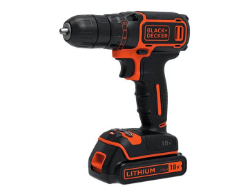Дриль-шурупокрут акумуляторний BLACK+DECKER BDCDC18KB