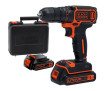 Дриль-шурупокрут акумуляторний BLACK+DECKER BDCDC18KB - Фото 1