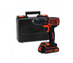 Дриль-шурупокрут акумуляторний BLACK+DECKER BDCDC18KB - Фото 2