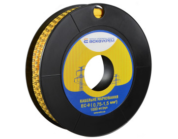 Маркування EC-0 0,75-1,5 кв.мм2 "0"