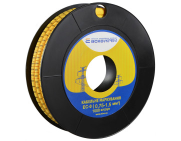 Маркування EC-0 0,75-1,5 кв.мм2 "1"