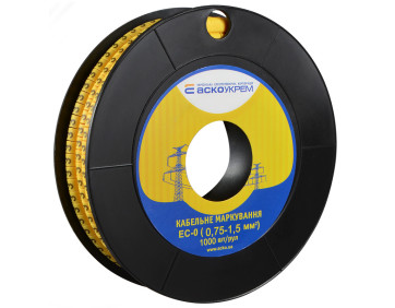 Маркування EC-0 0,75-1,5 кв.мм2 "3"