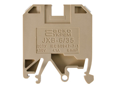 Клеммник JXB 6/35 желтый