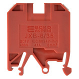 Клеммник JXB 6/35 красный Клеммник JXB 6/35 красный