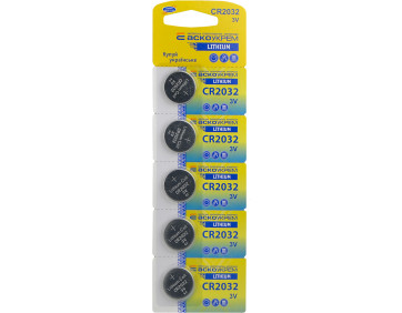 Батарейка літієва CR2032.BP5 (blister 5)