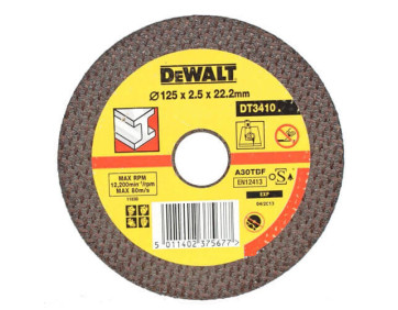 Круг відрізний DeWALT DT3410-QZ