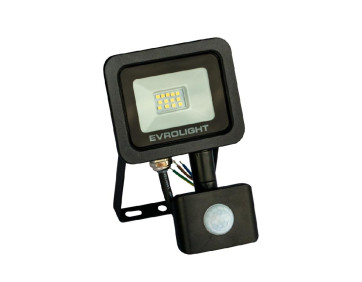 Прожектор світлодіодний з датчиком руху EVROLIGHT FM-01D-10 10W 6400К