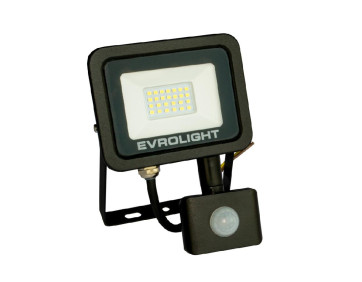 Прожектор світлодіодний з датчиком руху EVROLIGHT FM-01D-20 20W 6400К