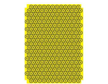 Наліпки "Знак "нейтраль""