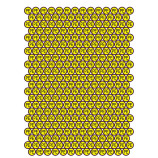 Наліпки "Знак "захисне заземлення" PE"