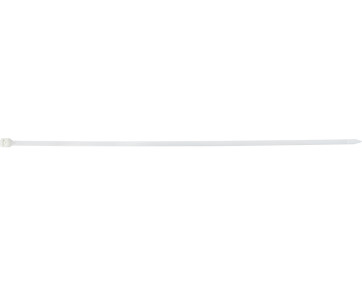 Хомут нейлоновый 5*350 белый (уп. - 100шт)