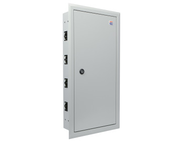 Корпус модульний металевий, 48 модулів, вбудований IP31, серії UBox