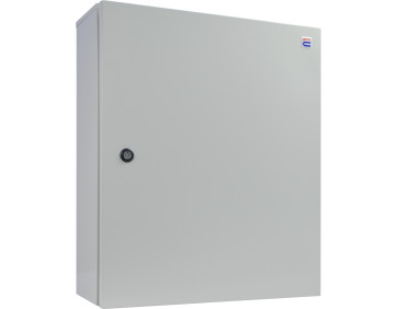 Корпус з монтажною панеллю металевий 60*50*20, IP54, серії UBox