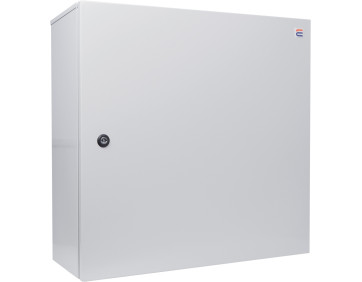 Корпус з монтажною панеллю металевий 60*60*25, IP54, серії UBox