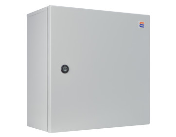 Корпус з монтажною панеллю металевий 40*40*25, IP31, серії UBox