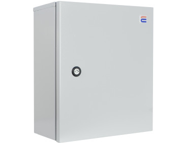 Корпус з монтажною панеллю металевий 50*40*25, IP54, серії UBox