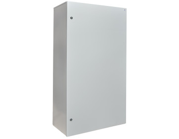 Корпус з монтажною панеллю металевий 120*80*40, IP54, серії UBox