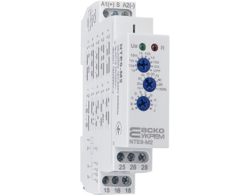 Реле времени многофункциональное NTE9-M2 AC/DC 12-240V