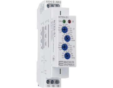 Реле времени асимметричного цикла NTE9-S1 AC/DC 12-240V