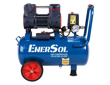 Компресор повітряний безмасляний EnerSol ES-AC285-24-2OF