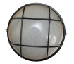 Світильник НПП1102-100W-E27-IP65 коло чорний з решіткою TNSy - Фото 4