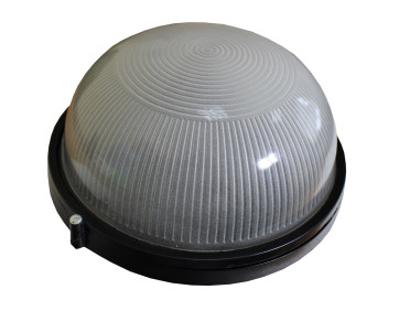 Світильник НПП1101-100W-E27-IP65 коло чорний TNSy