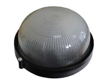 Світильник НПП1301-60W-E27-IP65 коло чорний TNSy