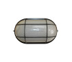 Світильник НПП1202-100W-E27-IP65 овал чорний з решіткою TNSy - Фото 4