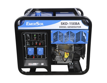 Дизельний генератор 13кВт EnerSol SKD-15EBA