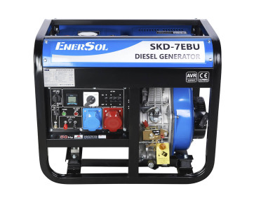 Дизельний генератор 6,5кВт EnerSol SKD-7EBU