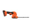 Кусторез-ножницы аккумуляторные BLACK+DECKER BCSS18D1 - Фото 3