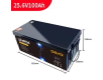 Літій-залізо-фосфатний акумулятор GEAR LiFePO4 25.6V 100AH (BMS-50A / 100A), (522x328x218), 20.5kg д