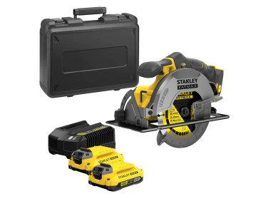 Пила циркулярная аккумуляторная STANLEY FATMAX SFMCS550M2K