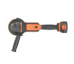 Шліфмашина кутова - болгарка акумуляторна BLACK+DECKER BCG720M1 - Фото 2